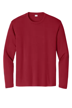 Sport-Tek® Long Sleeve PosiCharge® Competitor™ Tee - Deep Red